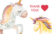 Watercolor Boho Unicorn & Rainbow, an Animal Illustration by Whimsy Brush Studio (Thumbnail 9 of 9)
