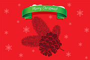 Christmas and New Year Pine Cones, an Illustration by Shurik76 (Thumbnail 2 of 4)