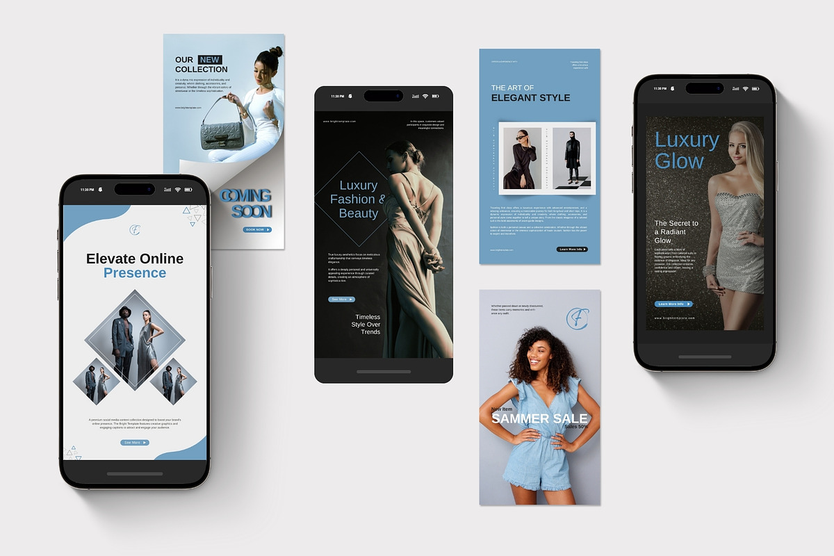 100 Animated Canva Instagram Pack, a Social Media Template by TheBrightGrap (Photo 4 of 21)