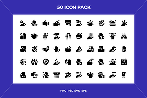 Global handwashing day icons, an Icon by Wencory