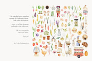Watercolor Vegetables And Fruits, an Illustration by NiKO (Thumbnail 5 of 6)