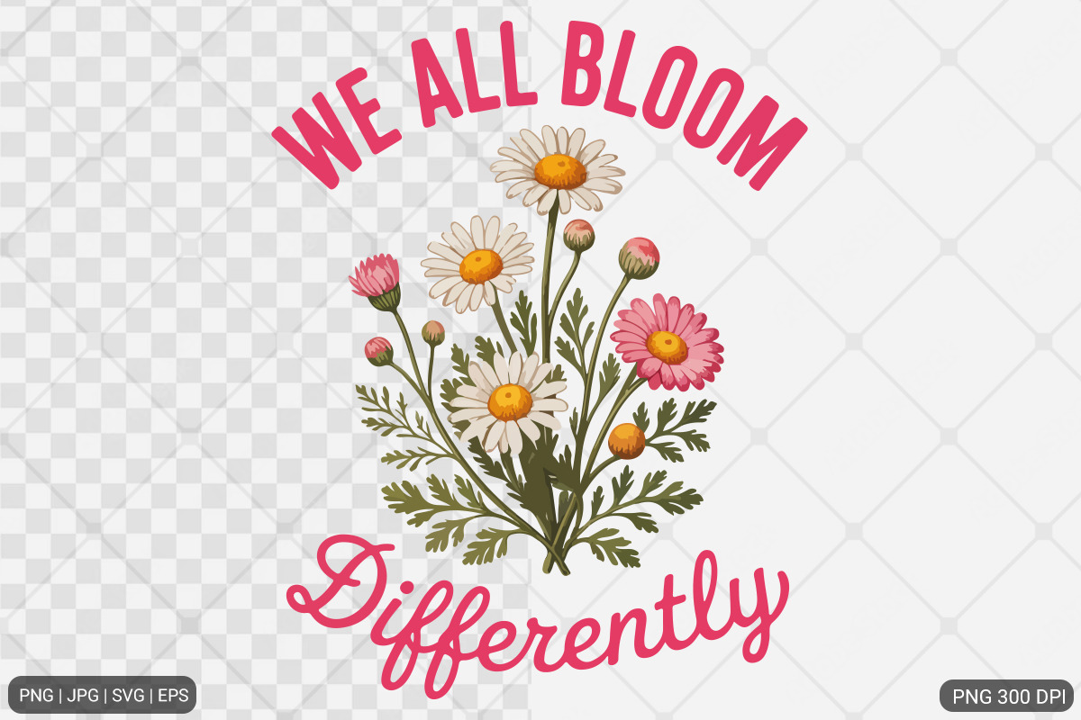 Boho Flowers Motivational Bundle, an Illustration by Actual Pixel (Photo 6 of 21)