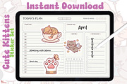 Sweet and playful kawaii kitty crew, an Animal Illustration by Dori Debreceni draws (Thumbnail 6 of 7)