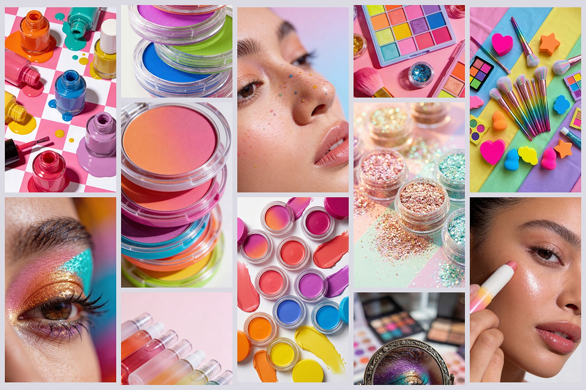 Chromatic Glam, a Beauty & Fashion Photo by AI Petr Creative Agency (Photo 5 of 7)