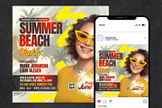 Summer Beach Party Flyer, a Flyer Template by Tarommir (Thumbnail 2 of 3)