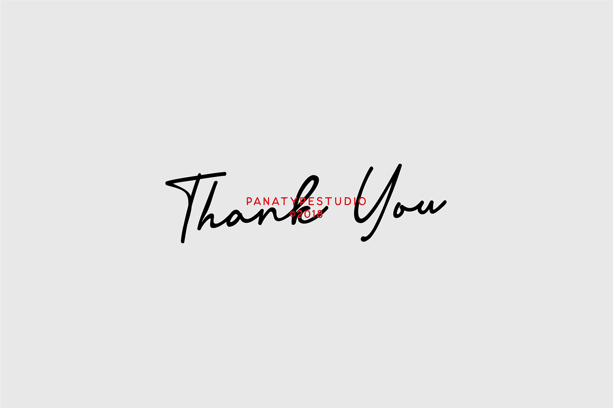 Balig Script -Elegant Signature Font, a Script Font by Panatype™ Studio (Photo 9 of 9)