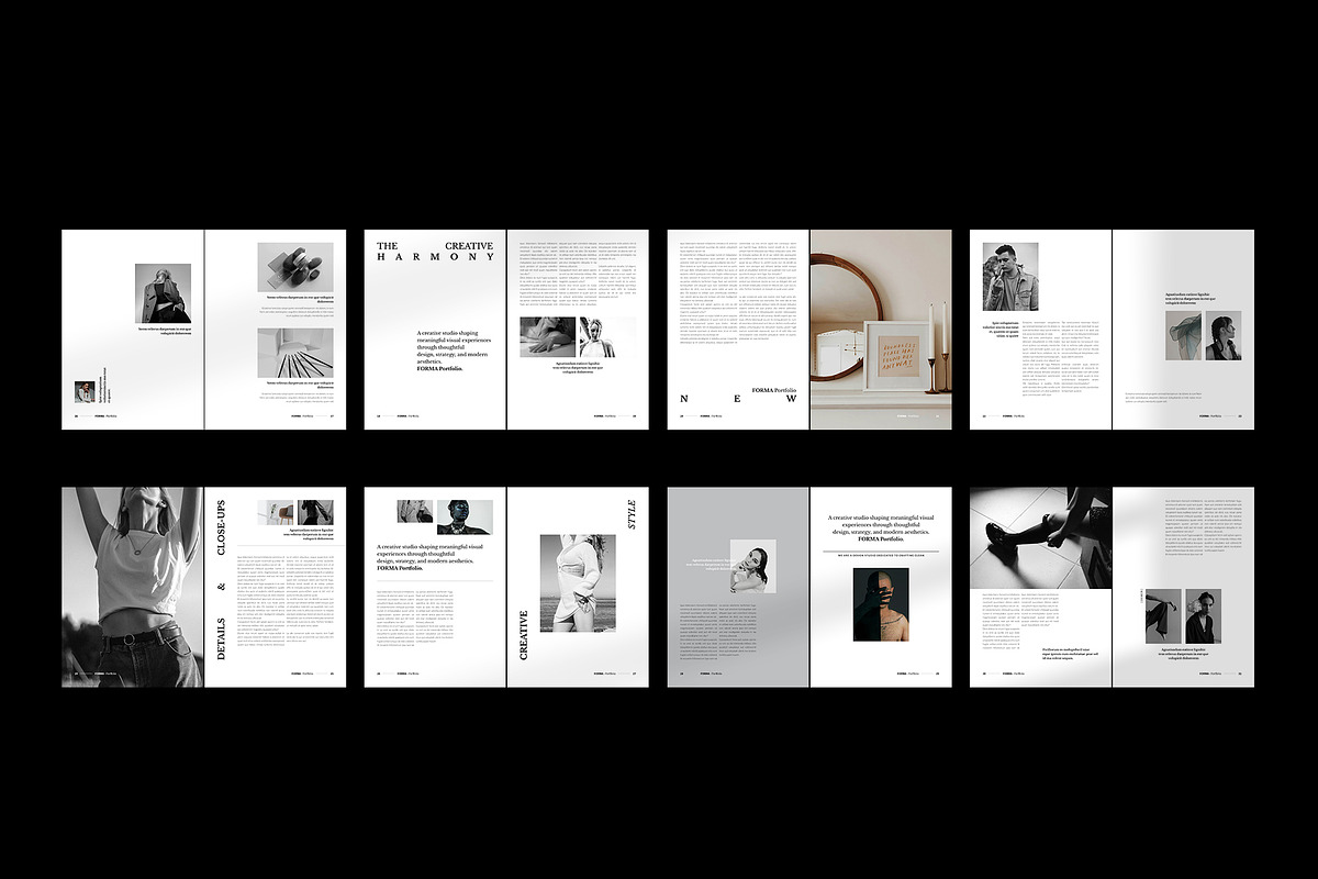 FORMA – Modern Portfolio Brochure, a Brochure Template by TemplateFolio-Shop (Photo 20 of 21)