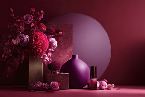 Colorful flower arrangement, a Photo by Beautiful things