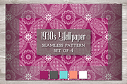Vintage Seamless Pattern Wine, a Pattern Graphic by Barbara's iCandy (Thumbnail 4 of 6)
