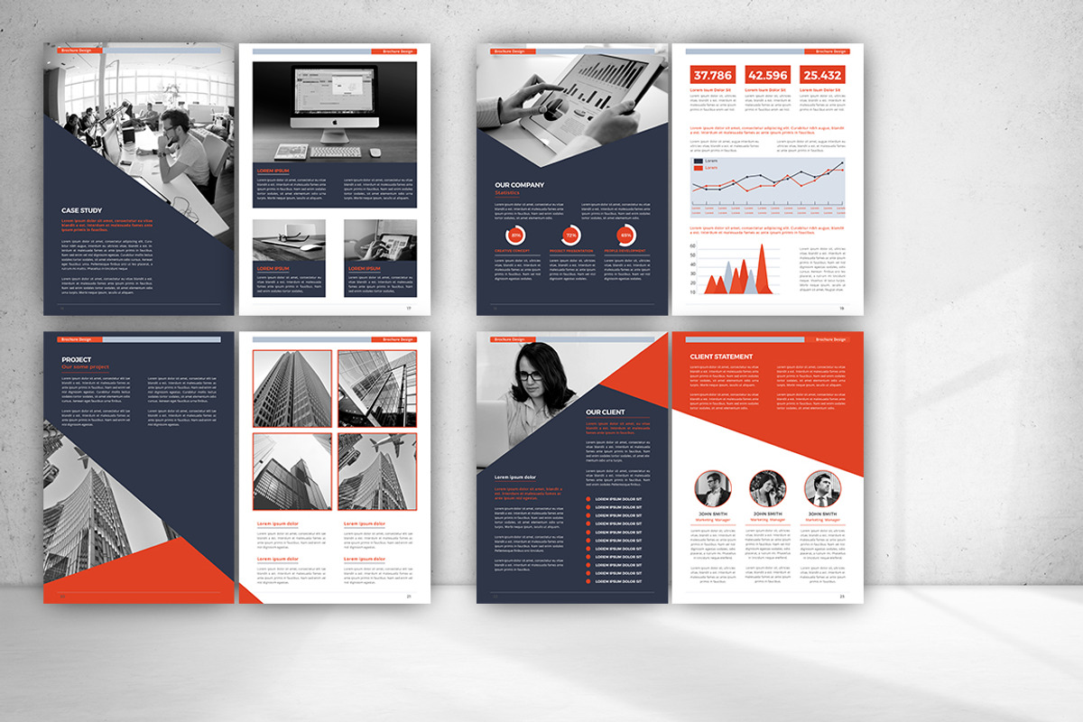 Corporate Brochure, a Brochure Template by design_pick (Photo 17 of 17)