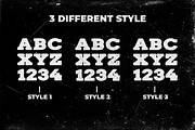 Dusty Express Rough Texture Font, a Font by PutraCetol Studio (Thumbnail 4 of 6)