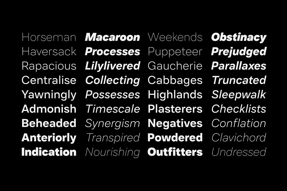 Malnor Sans Font Family, a Sans Serif Font by Sikifonts (Photo 4 of 11)