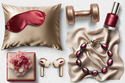 Self-Care Luxe PNG Objects, an Object Graphic by Iconogenic (Thumbnail 6 of 6)