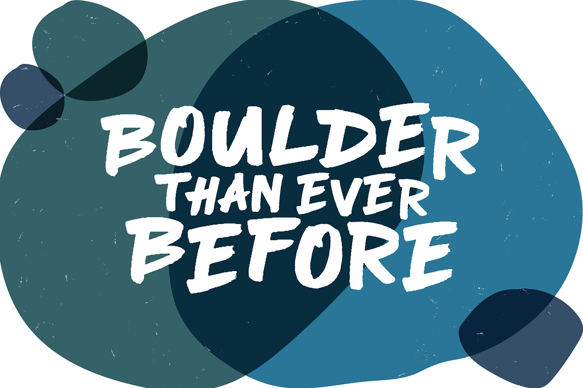 BOULDER - Font, a Font by Lettering Supply Co. (Photo 2 of 4)