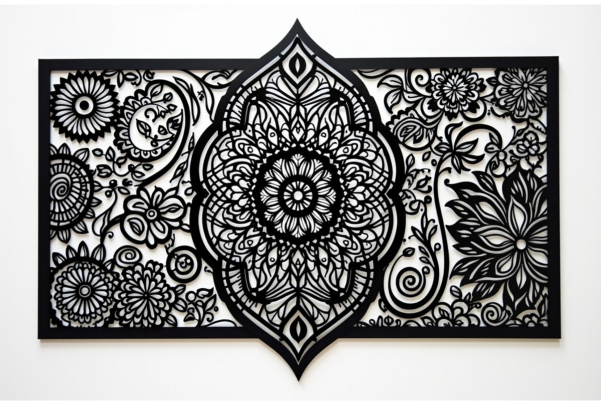 Ornamental Mandala Wall Art Bundle, an Illustration by jahid234 (Photo 5 of 6)