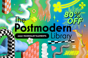 80% OFF Retro Maximalism Library