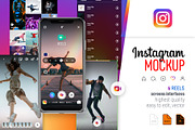 Instagram Reels Screens, a Social Media Template by karnofff (Thumbnail 1 of 4)
