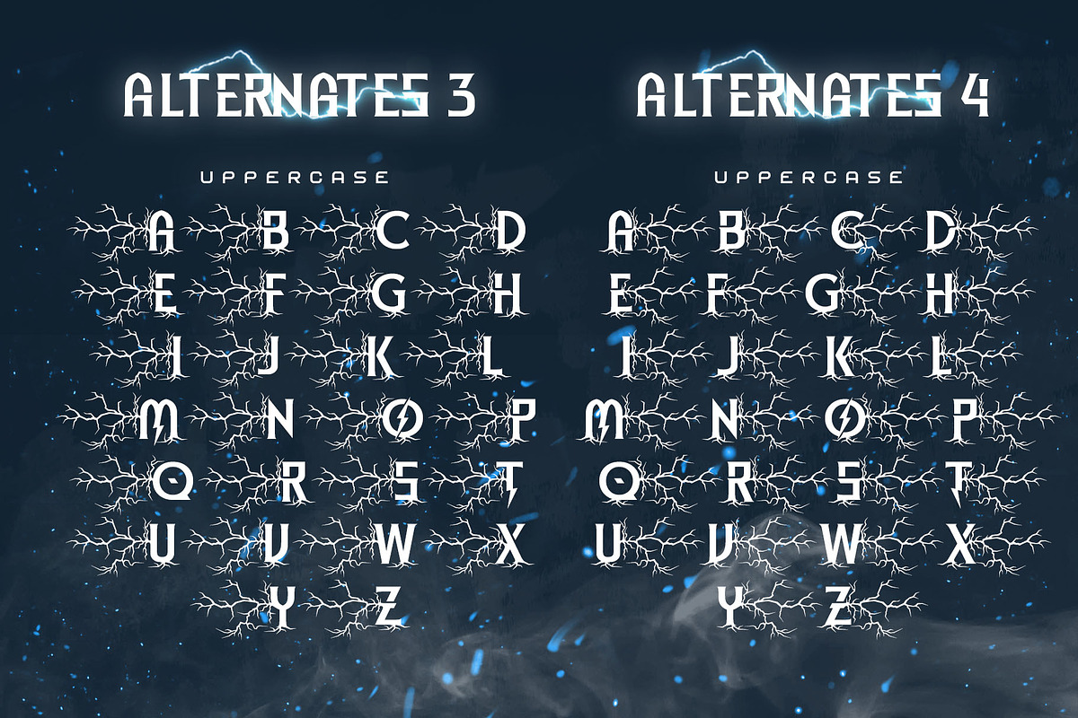 Electrone Superhero Font, a Sans Serif Font by alit design (Photo 12 of 21)