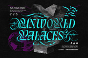 Vandals Blackstar Typeface, a Blackletter Font by alit design (Thumbnail 2 of 20)