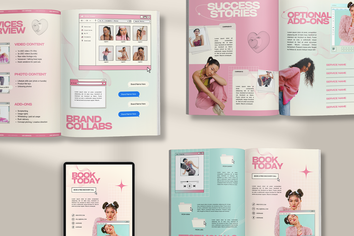 UGC Content Creator Pricing Guide, a Marketing Template by Branding Babe Co. (Photo 4 of 6)