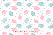 Gender Reveal Graduate Patterns Set, a Pattern Graphic by Toltemara (Thumbnail 3 of 3)