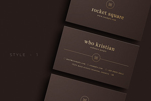 Professional Business Card - V.79