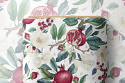 Branches with pomegranate, a Pattern Graphic by Yummy (Thumbnail 7 of 10)