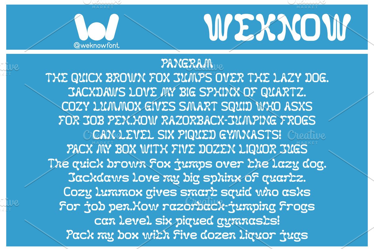 Fluidity font, a Font by weknow (Photo 6 of 8)