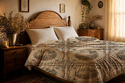Rustic Bedroom Mockup PSD, a Household Mockup by elfy creative (Thumbnail 2 of 4)