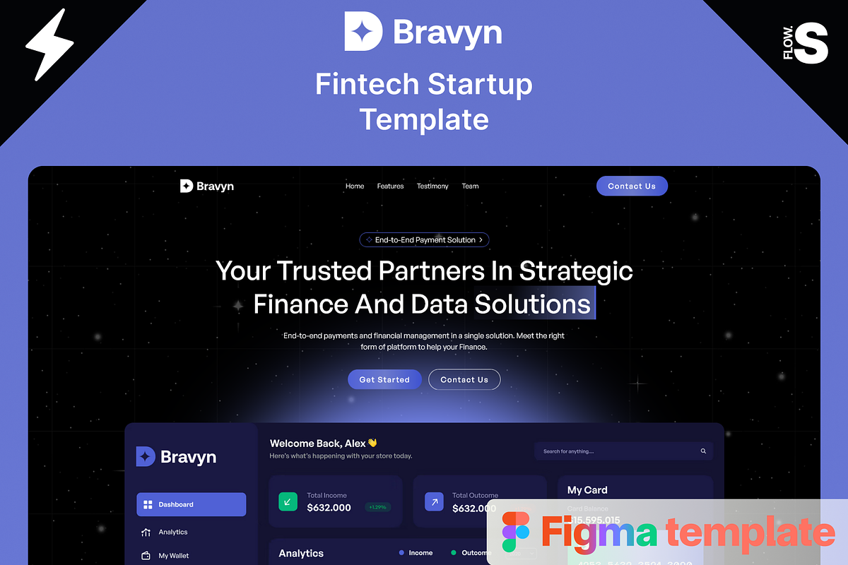 3x Free Figma Landing Page Designs, a Landing Page Template by Flow Samurai Templates (Photo 4 of 5)