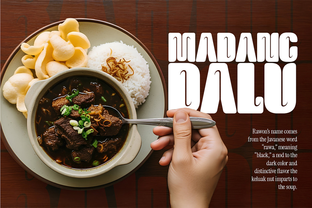 Dhalu - Display Sans Font, a Sans Serif Font by CuratedType Studio (Photo 2 of 10)