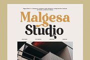 Bilma Elegant Serif Font, a Serif Font by Perfectype (Thumbnail 2 of 8)