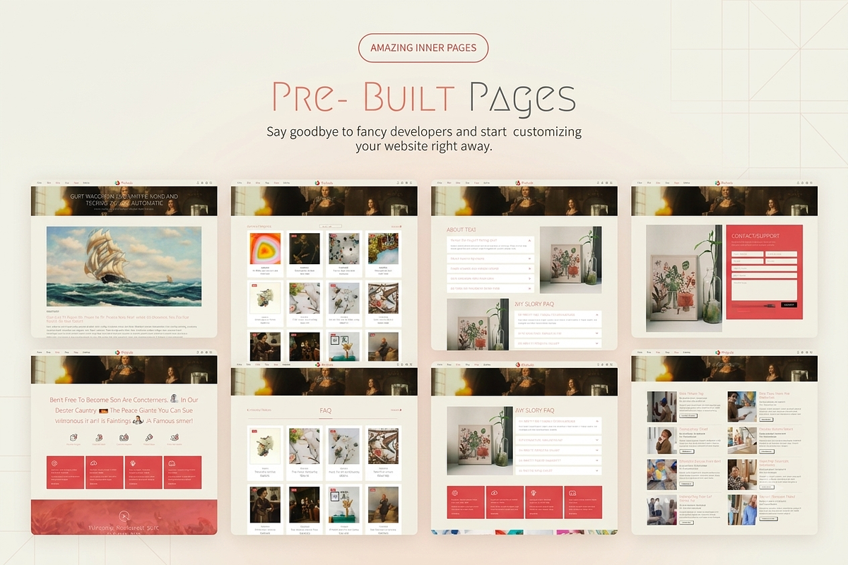 Regalia - Artist, Art Gallery Theme, a WordPress Template by ThemesRain (Photo 2 of 3)