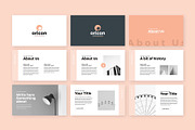 Minimal Business PowerPoint Template, a Presentation Template by RsmBoutique2021 (Thumbnail 2 of 5)