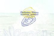 Vector sketch of Shellfish & Oysters, an Object Graphic by Aquatinta (Thumbnail 9 of 11)