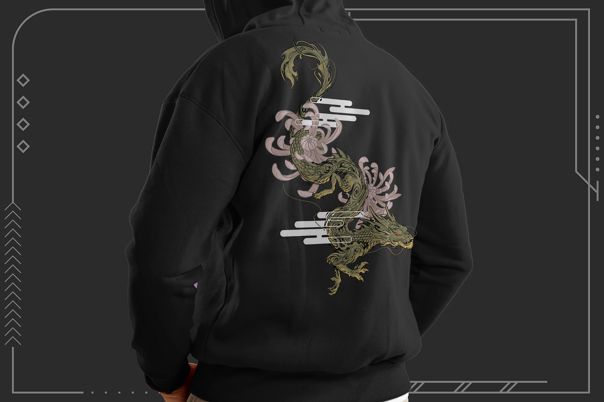 Dragon Lord T-shirt Illustration, an Illustration by Syahid Zain (Photo 3 of 3)