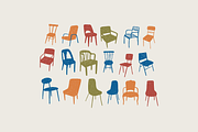 Hand Drawn Doodles Chair, a Decorative Illustration by Barkova Nadya (Thumbnail 2 of 7)