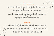 Blower Cerita - a handwritten font, a Handwritten Font by Siwox Studios (Thumbnail 7 of 8)