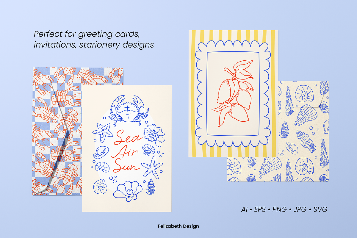 La Dolce Vita Hand Drawn Collection, an Object Illustration by Felizabeth Design (Photo 3 of 15)