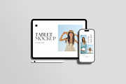 Tablet and Phone Mockup, an iPhone Mockup by Graphiculon (Thumbnail 4 of 11)