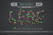 love Editable Text Effect, a Layer Style Add-On by rwgusev (Thumbnail 4 of 7)