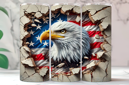 Patriotic Eagle Tumbler PNG, an Arts & Entertainment Photo by LamanAzalea