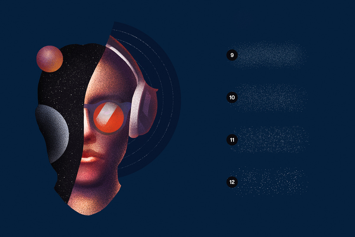 Multi-App Misterio Shader Brushes, a Brush Add-On by pixelbuddha.net (Photo 6 of 10)