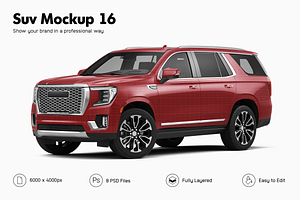 Suv Mockup 16