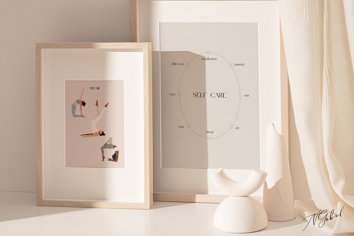 SELF CARE AESTHETICS COLLECTION, a Healthcare Illustration by Natalia Tugova (Photo 12 of 29)