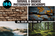 Natural & Organic Photo Backdrops, a Background Graphic by PrintHaven Designs (Thumbnail 1 of 11)
