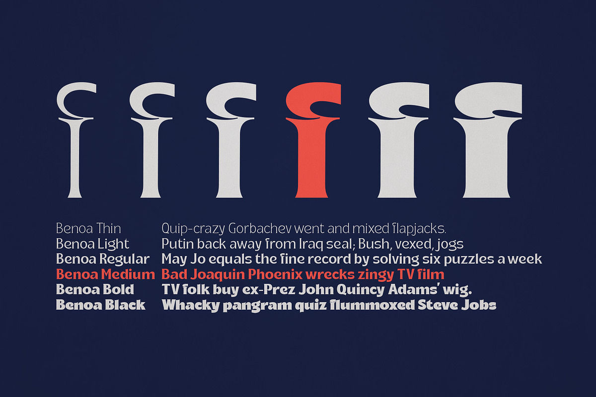 Benoa Font, a Sans Serif Font by creativemedialab (Photo 10 of 15)