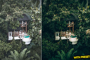 Bali Green Presets for Lightroom, a Preset Add-On by Hubzway (Thumbnail 3 of 5)