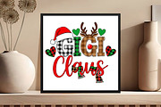 Christmas Gigi Claus PNG, an Illustration by Black Bird Studio (Thumbnail 4 of 4)