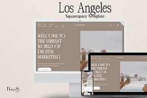 Los Angeles Website Template